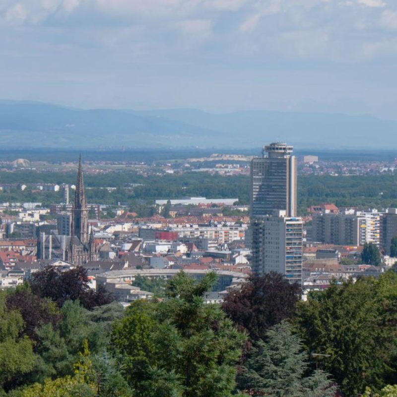 Mulhouse - vue d'en haut !