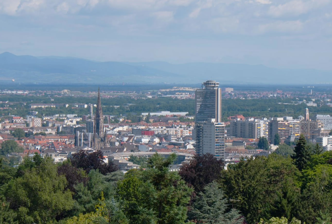 Mulhouse - vue d'en haut !